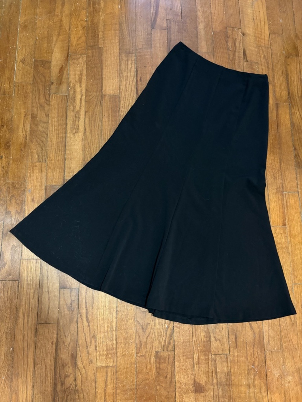 East 5th Black A-Line Flared Skirt